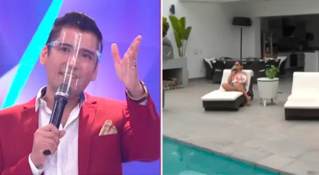 Angelo Fukuy abrió las puertas de su casa. Angelo Fukuy abrió las puertas de su casa.