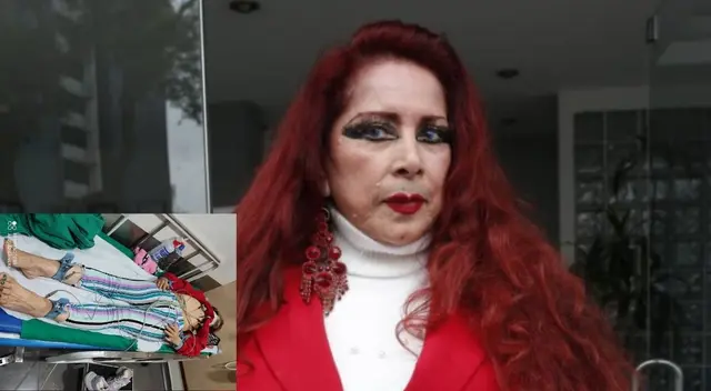 Monique Pardo fue llevada de emergencia por amenaza de infarto Monique Pardo fue llevada de emergencia por amenaza de infarto