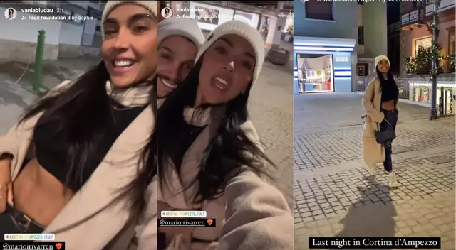 Vania Bludau y Mario Irivarren no se sueltan Vania Bludau y Mario Irivarren no se sueltan