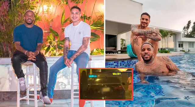Amor y Fuego sorprenden imágenes de Paolo Guerrero y Jefferson Farfán.