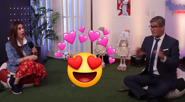 Erick Osores le confiesa su amor a Verónica Linares.