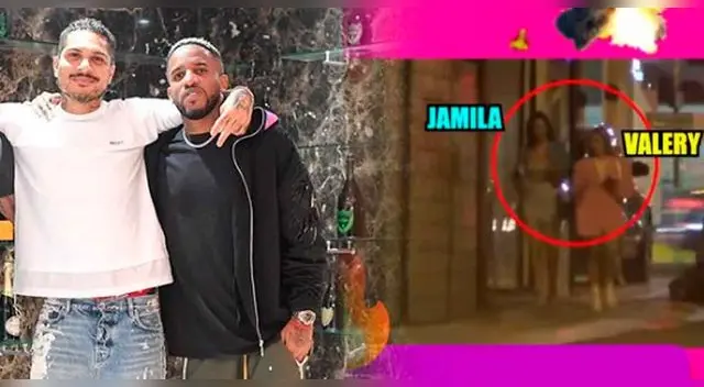 Paolo Guerrero y Jefferson Farfán habrían salido con Jamila Dahabreh y Valery Merino.