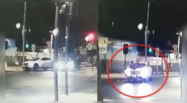 La mujer logró evitar robo de su vehículo.