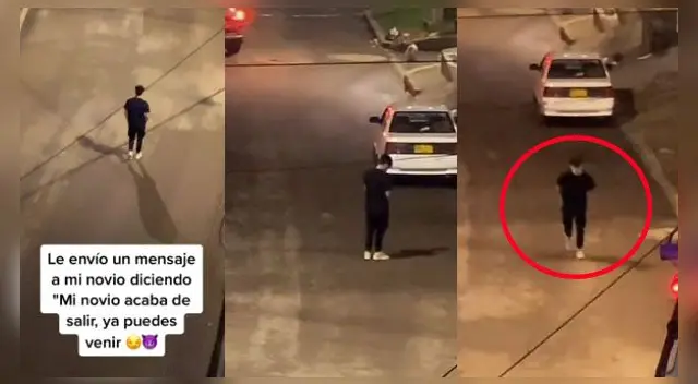 La escena ha generado todo tipo de reacciones en las redes.