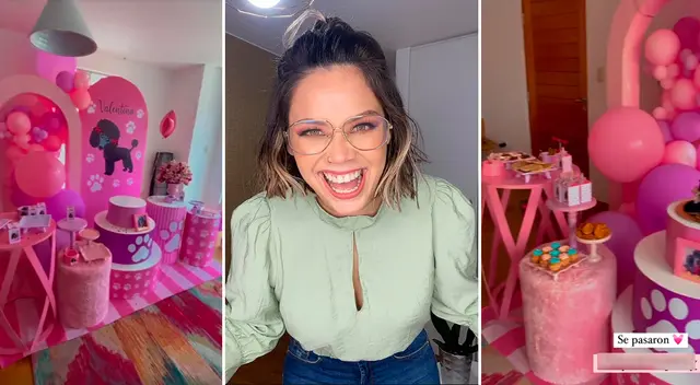 Andrea San Martín tira la casa por la ventana para festejar a su mascota.