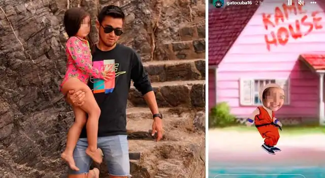 Rodrigo Cuba “disfrazó” a su hija como Gokú en un momento divertido entre los dos. Rodrigo Cuba “disfrazó” a su hija como Gokú en un momento divertido entre los dos.