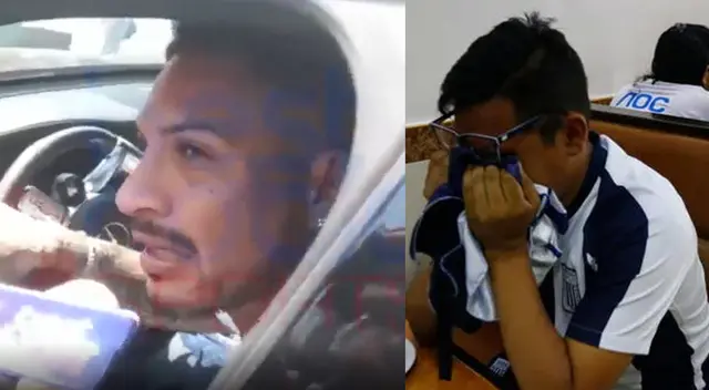 Paolo Guerrero, referente de la selección peruana, fue abordado por la prensa a la salida de la Videna. Paolo Guerrero, referente de la selección peruana, fue abordado por la prensa a la salida de la Videna.