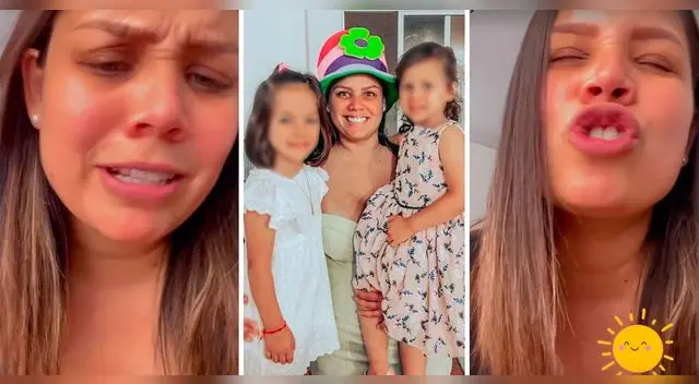 Andrea San Martín preocupada por nueva rutina de sus hijas. Andrea San Martín preocupada por nueva rutina de sus hijas.