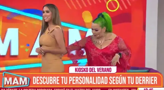 Melissa Paredes se sometió a una lectura de derrier. Melissa Paredes se sometió a una lectura de derrier.