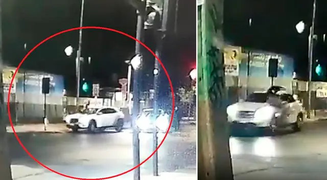 La mujer evitó que su camioneta sea robada. La mujer evitó que su camioneta sea robada.