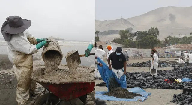 Marina de Guerra asume liderazgo de acciones operativas de respuesta ante el derrame de petróleo Marina de Guerra asume liderazgo de acciones operativas de respuesta ante el derrame de petróleo