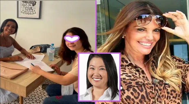 Hija de Keiko Fujimori firmó con Jessica Newton para ser parte de Miss Perú pre 2022.