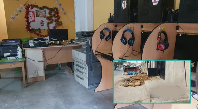 Hampones asesinan a dos perros para robar en cabina de internet. Hampones asesinan a dos perros para robar en cabina de internet.