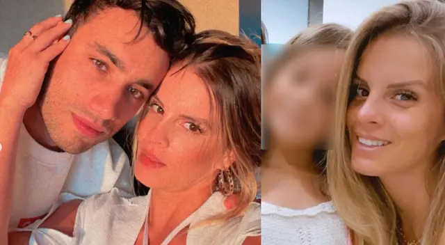 Alejandra Baigorria se luce engriendo a hija de Said Palao Alejandra Baigorria se luce engriendo a hija de Said Palao