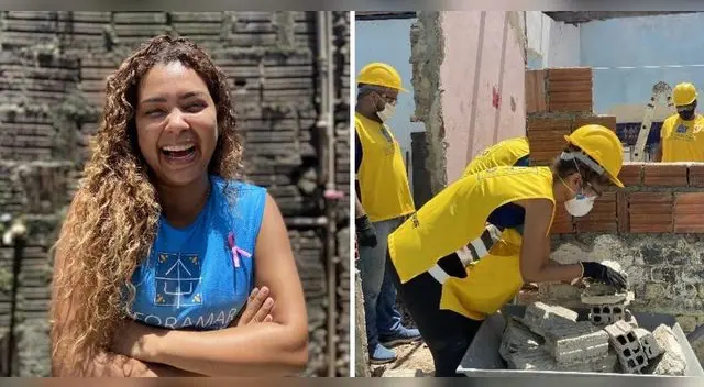 Ingeniera brasileña renueva casas de familias necesitadas de forma gratuita en su pueblito. Ingeniera brasileña renueva casas de familias necesitadas de forma gratuita en su pueblito.