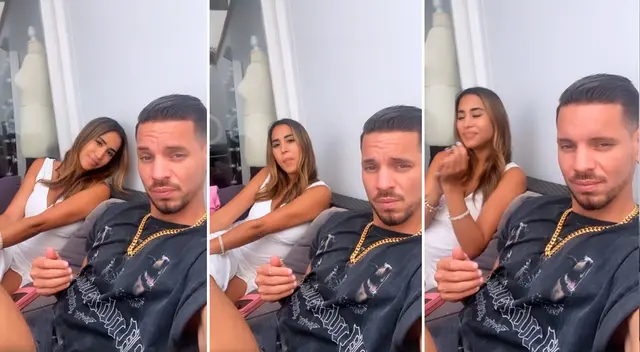 Anthony Aranda feliz por pasar el día junto a Melissa Paredes. Anthony Aranda feliz por pasar el día junto a Melissa Paredes.