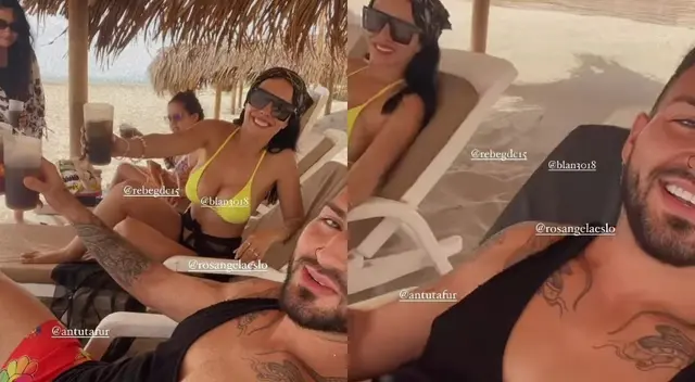 Rosángela Espinoza y Asaf Torres Rosángela Espinoza y Asaf Torres