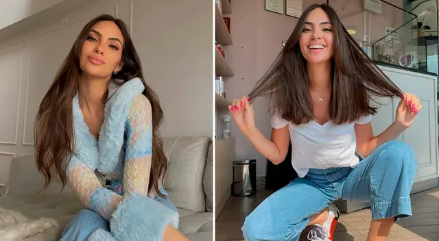 Natalie Vértiz se cortó el cabello por derrame de petróleo.