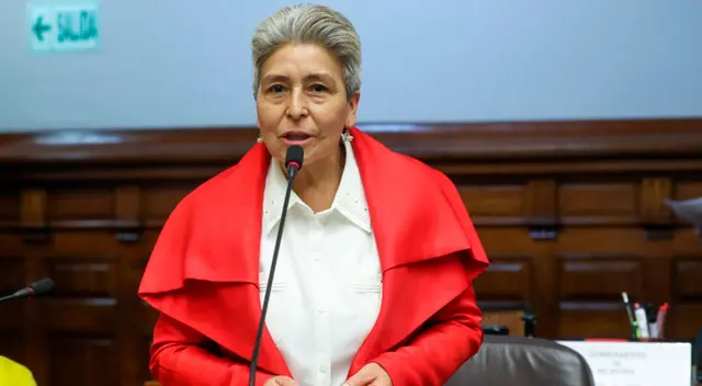 María Agüero, congresista de Perú Libre, aseguró que el pedido de la fiscalía es una cortina de humo. María Agüero, congresista de Perú Libre, aseguró que el pedido de la fiscalía es una cortina de humo.