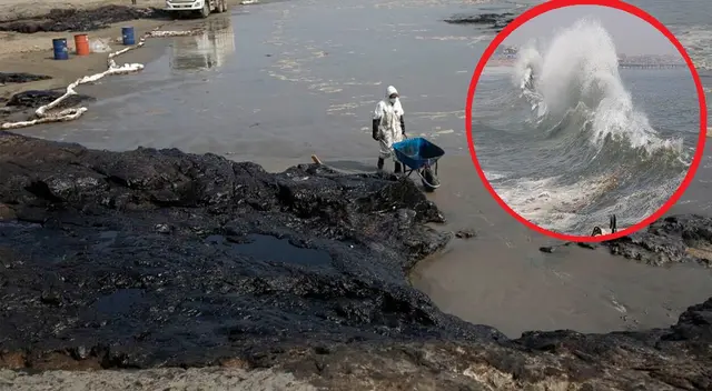 Informe preliminar de Osinergmin no menciona como causa del derrame a los oleajes anómalos Informe preliminar de Osinergmin no menciona como causa del derrame a los oleajes anómalos