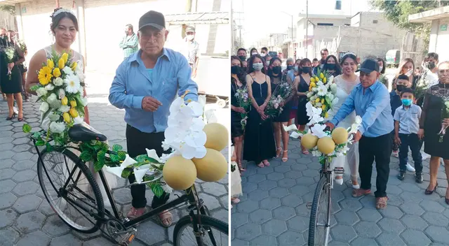 Los invitados se quedaron impresionados por el peculiar suceso y aplaudieron esta noble acción que tuvo el papá con su hija.