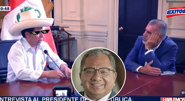 Castillo ofreció su primera pseudaentrevista y es cuestionado.