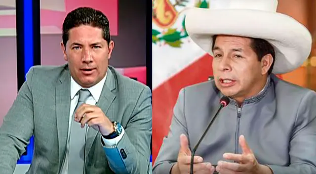 Pedro Castillo se pronuncia tras su entrevista con Fernando del Rincón