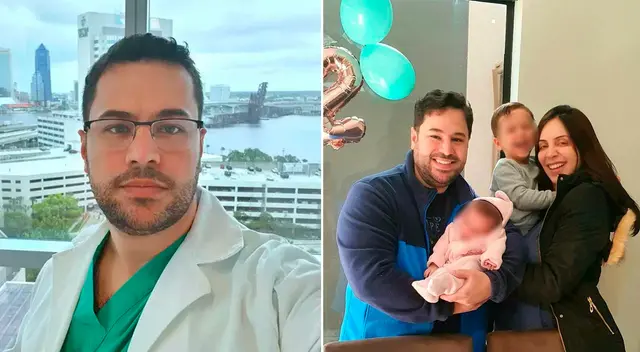 El médico brasileño era padre de dos niños, Benjamín e Isabella, de tan solo dos meses. El médico brasileño era padre de dos niños, Benjamín e Isabella, de tan solo dos meses.