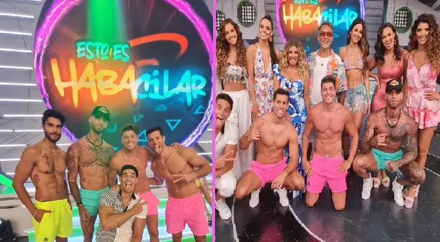 Patricio Parodi, Facundo González, Jota Benz y otros chicos reality en 'Habacilar'. Patricio Parodi, Facundo González, Jota Benz y otros chicos reality en 'Habacilar'.
