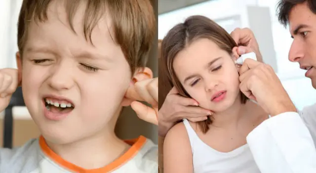 Los síntomas de la otitis son dolor de oído y fiebre.