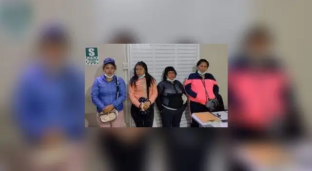 Mujeres fueron trasladadas a la comisaría para las diligencias. Mujeres fueron trasladadas a la comisaría para las diligencias.
