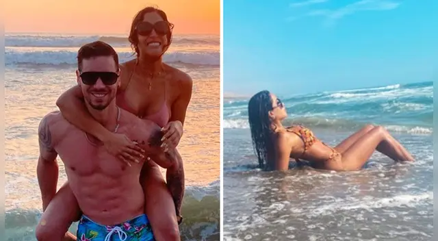 Melissa Paredes fue picada por una malagua mientras disfrutaba con Anthony Aranda. Melissa Paredes fue picada por una malagua mientras disfrutaba con Anthony Aranda.