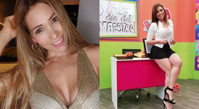 Lucecita Ceballos es parte del programa de Jorge Benavides durante varios años.