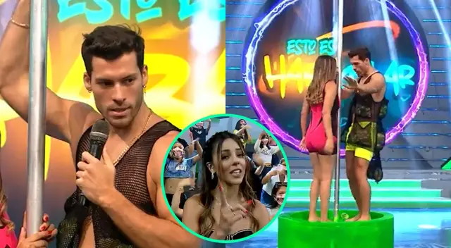 El popular Pato Parodi evitó responder sobre su situación sentimental con Luciana Fuster, y vivió llamativo momento en Esto es habacilar.