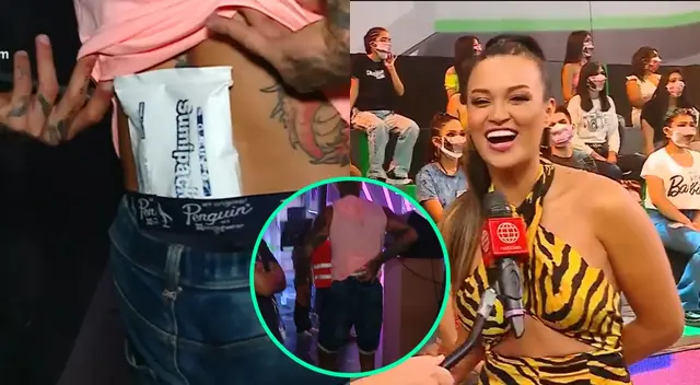 Tras la aparatosa caída de Jota Benz, él dio a conocer cómo quedó su derrier, y Angie Arizaga se ofreció a cuidarlo. Tras la aparatosa caída de Jota Benz, él dio a conocer cómo quedó su derrier, y Angie Arizaga se ofreció a cuidarlo.