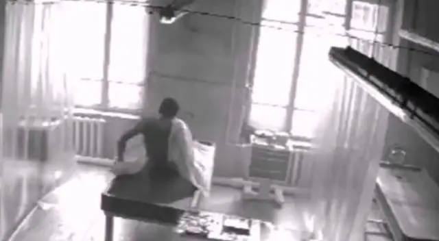 El video no tardó en hacerse viral en redes sociales.