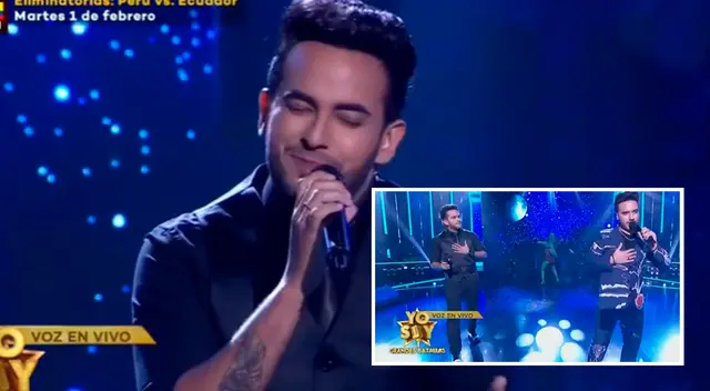 Los imitadores de Luis Fonsi se enfrentaron a dúo con el tema “Llegaste tú”.