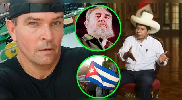 Orlando Fundichely furioso con el presidente de Pedro Castillo.