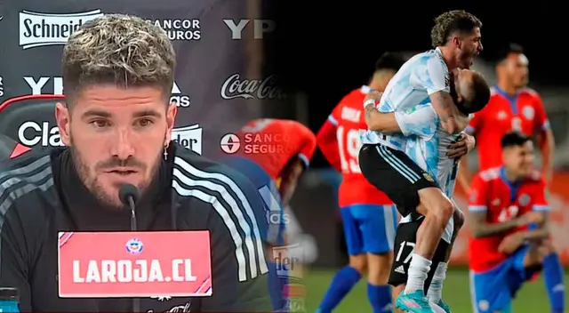 Rodrigo de Paul concedió una conferencia de prensa y detalló el destrato de Chile hacia Argentina.