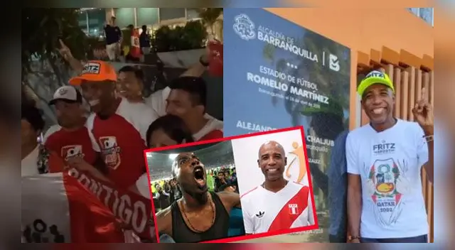 Los videos de 'Cuto' alentando a la Bicolor en Barranquilla se han vuelto virales en las redes.