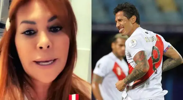 Magaly Medina había sido tildada de "salada" al anunciar que iría a ver a la selección, y finalmente se arrepintió, pues prefirió el shopping. Magaly Medina había sido tildada de "salada" al anunciar que iría a ver a la selección, y finalmente se arrepintió, pues prefirió el shopping.