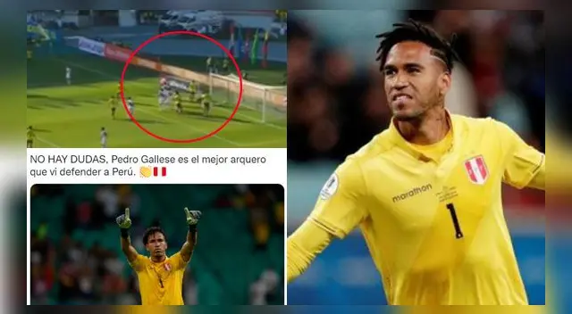 Pedro Gallese se ha vuelto tendencia en Twitter.