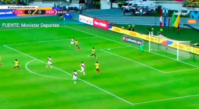 Edison Flores, el héroe de la selección peruana ante Colombia.