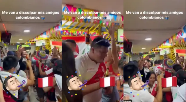 Perú vs Colombia: 'La mejor hinchada del mundo' armó la fiesta en Barranquilla tras victoria Perú vs Colombia: 'La mejor hinchada del mundo' armó la fiesta en Barranquilla tras victoria