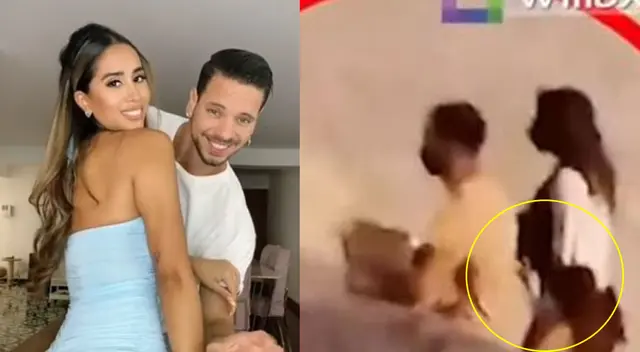 Anthony Aranda ya se muestra llevando de la mano a hija de Gato Cuba