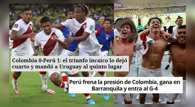 Esta fue la reacción de la prensa internacional ante triunfo de la Bicolor. Esta fue la reacción de la prensa internacional ante triunfo de la Bicolor.