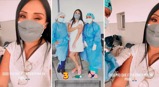 Tula Rodríguez recibió su tercera dosis de la vacuna contra el COVID-19. Tula Rodríguez recibió su tercera dosis de la vacuna contra el COVID-19.