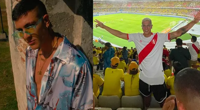 Emilio Jaime fue uno de los peruanos que alentó a la selección peruano en el Metropolitano de Barranquilla. Emilio Jaime fue uno de los peruanos que alentó a la selección peruano en el Metropolitano de Barranquilla.