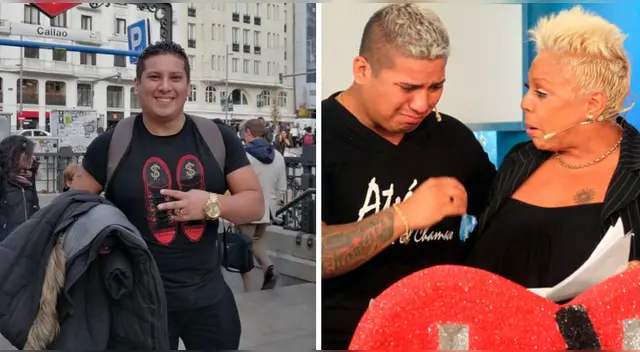 Luisito Caycho vive en España y viene logrando todos sus sueños trabajando arduo y parejo