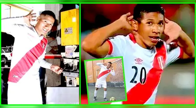 Carlos Alfredo Borda Aucca de 29 años se declara 'Fan' del seleccionado, Edison Flores.